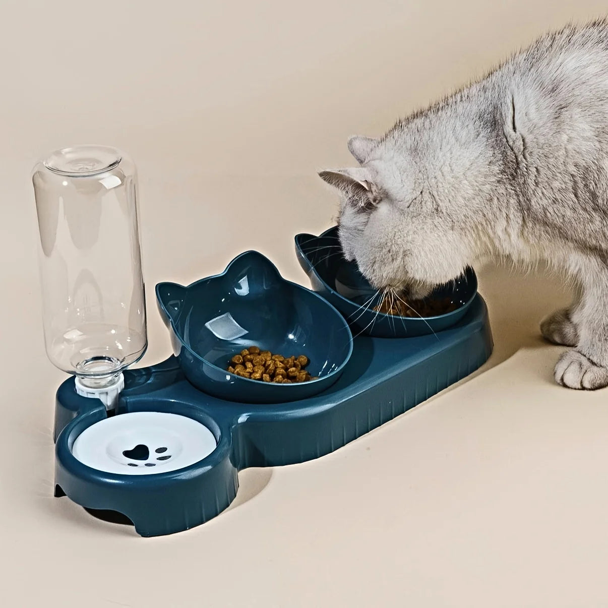 • TailUP – Gamelle 3-en-1 pour Chat et chien