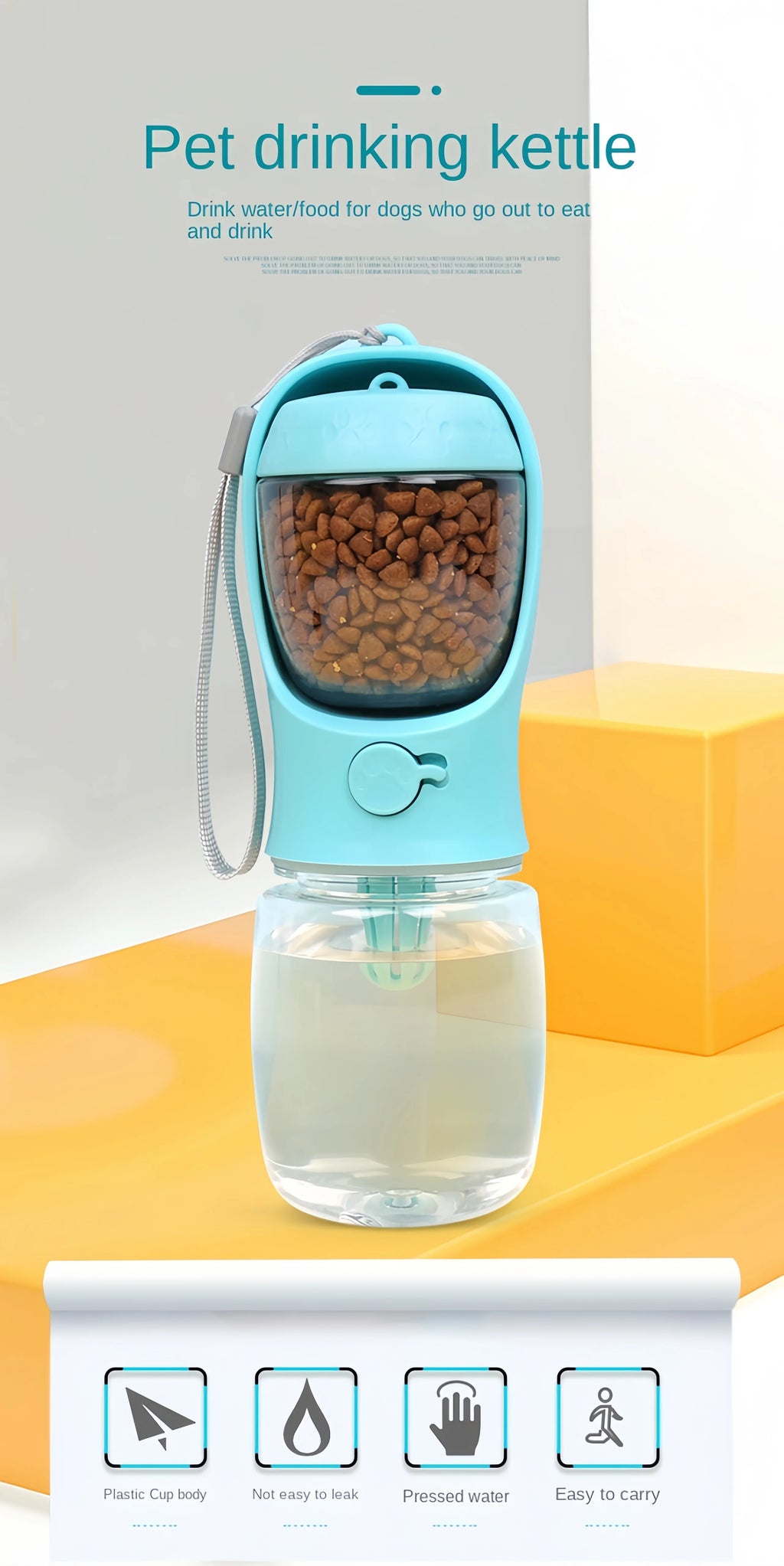 • TailUP – Gourde 2-en-1 pour animaux