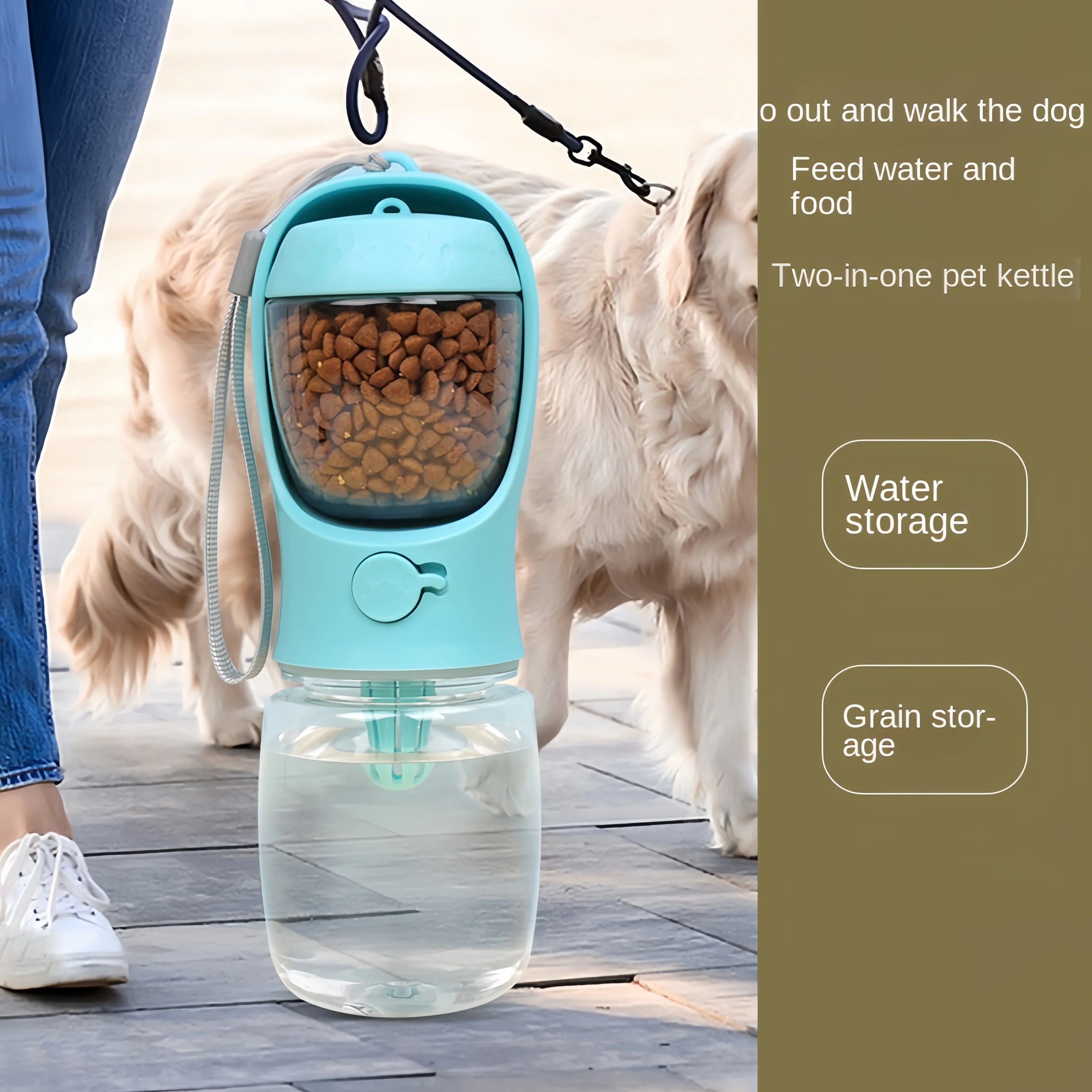 • TailUP – Gourde 2-en-1 pour animaux